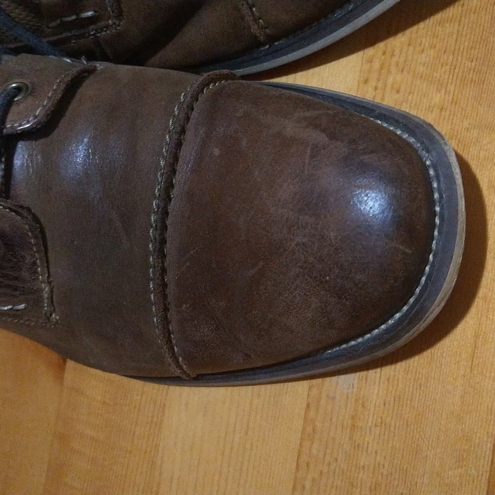 Steve Madden Men's Jagwar Oxford, brown, leather - Picture 8 of 17